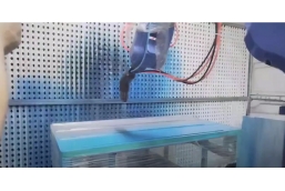 HDA-605 High-speed electrostatic spray rotating bell robotic auto surface spraying system for electric battery pack